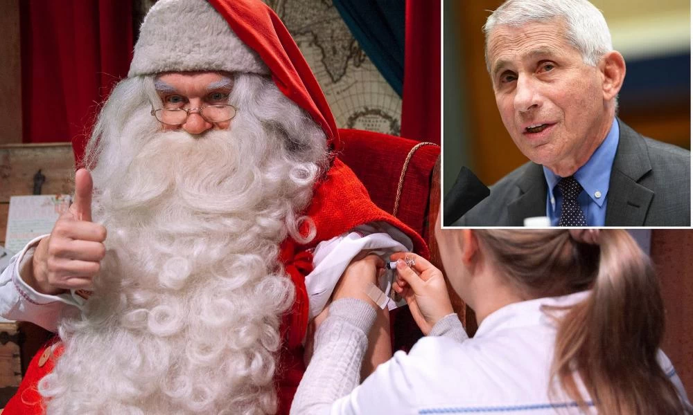 Φάουτσι σε παιδιά: Πήγα στον Βόρειο Πόλο και εμβολίασα τον Άγιο Βασίλη!